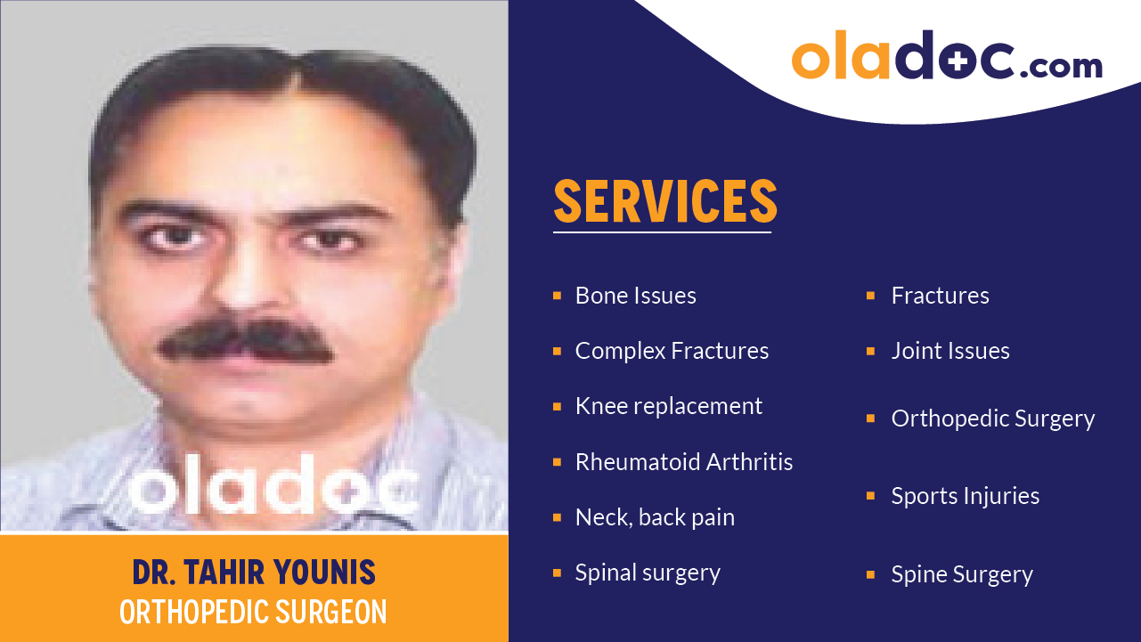 Services provided by Dr.Tahir Younis